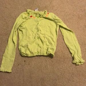 Green kids shirt